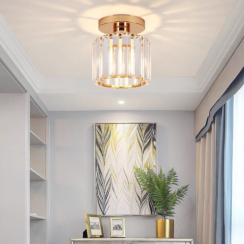 LUMINAIRE – Elegant Crystal Ceiling Light Fixture