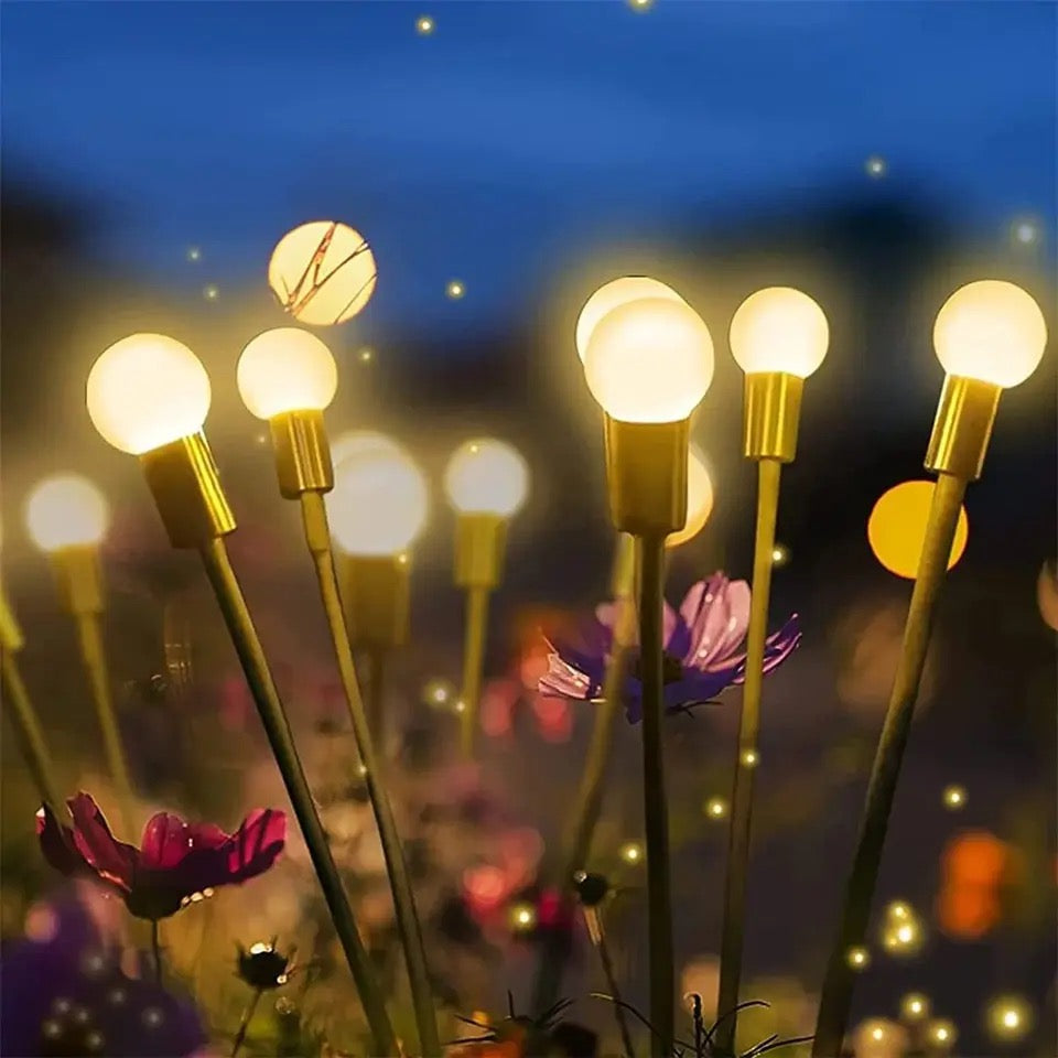 Enchanting Solar Firefly Garden Lights