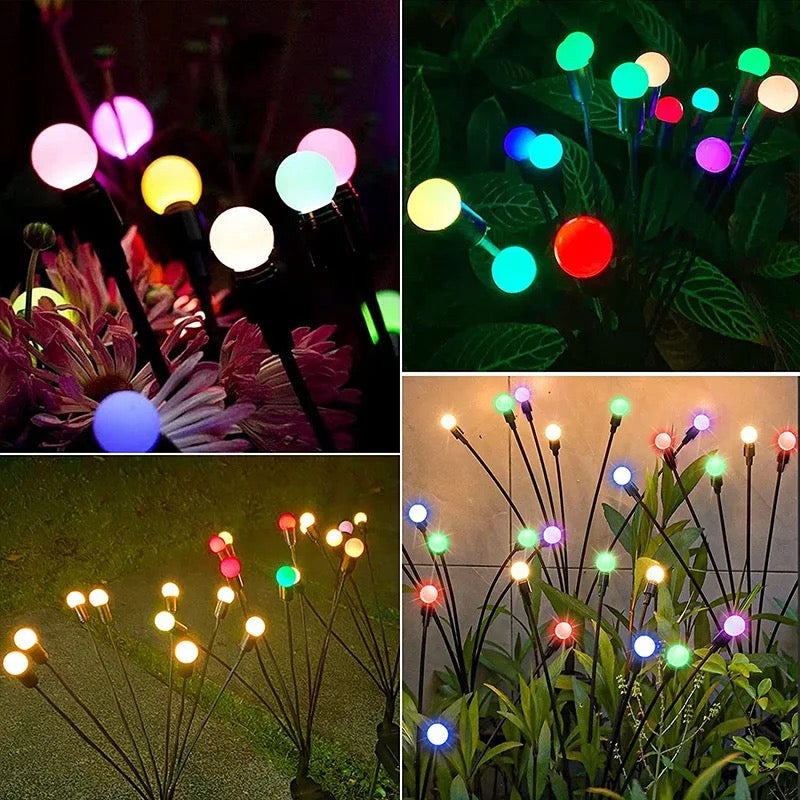 Enchanting Solar Firefly Garden Lights