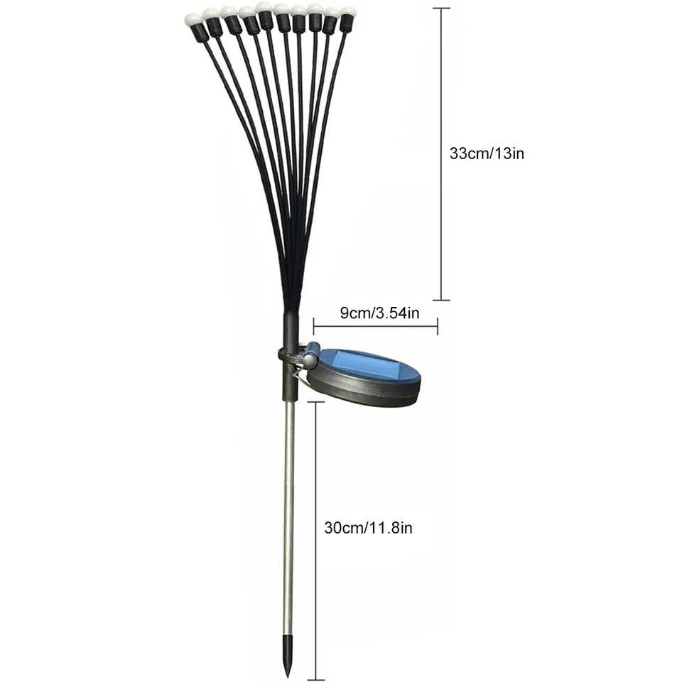 Enchanting Solar Firefly Garden Lights