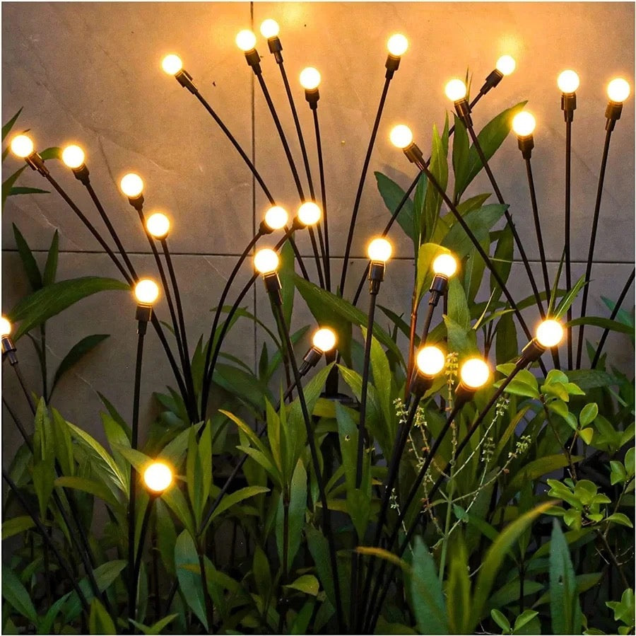 Enchanting Solar Firefly Garden Lights