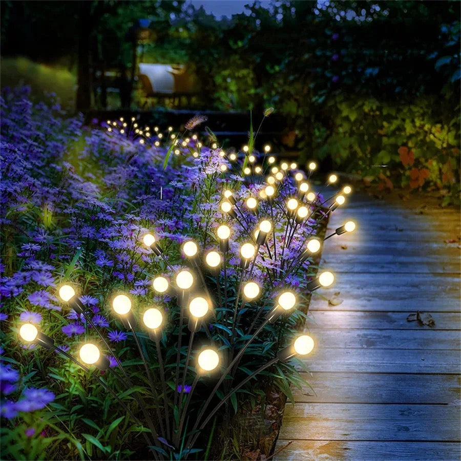 Enchanting Solar Firefly Garden Lights