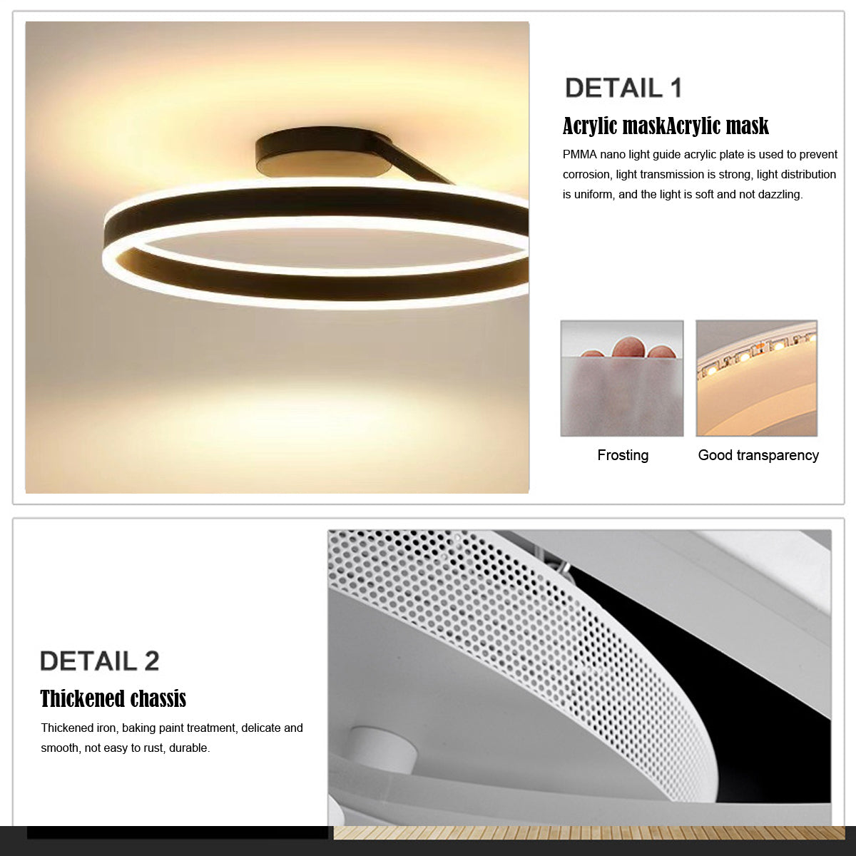 LUMINOX – Elegant LED Ceiling Light Fixture