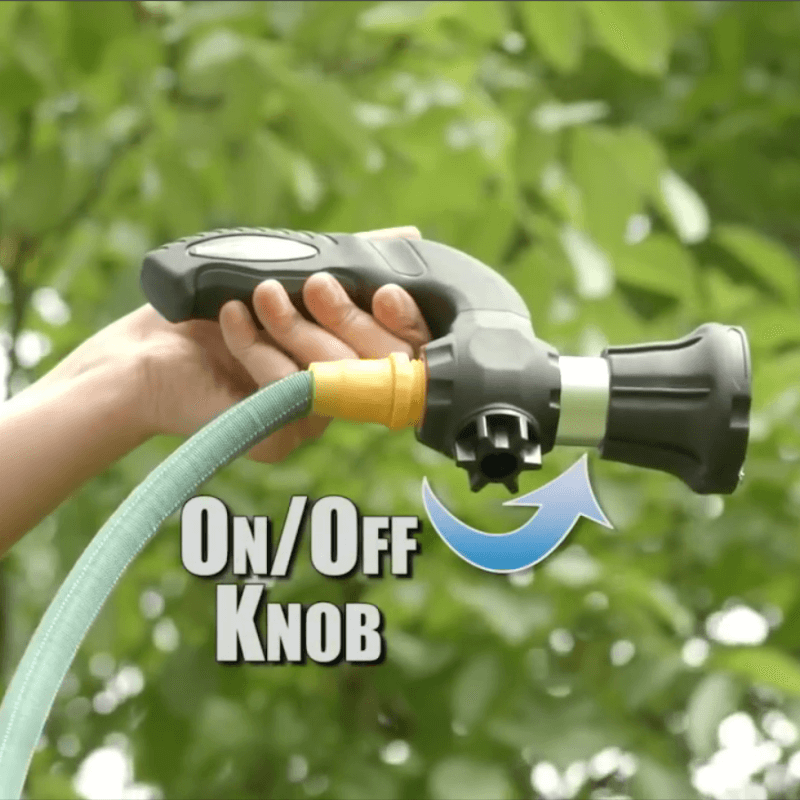 Versatile Garden Hose Spray Nozzle