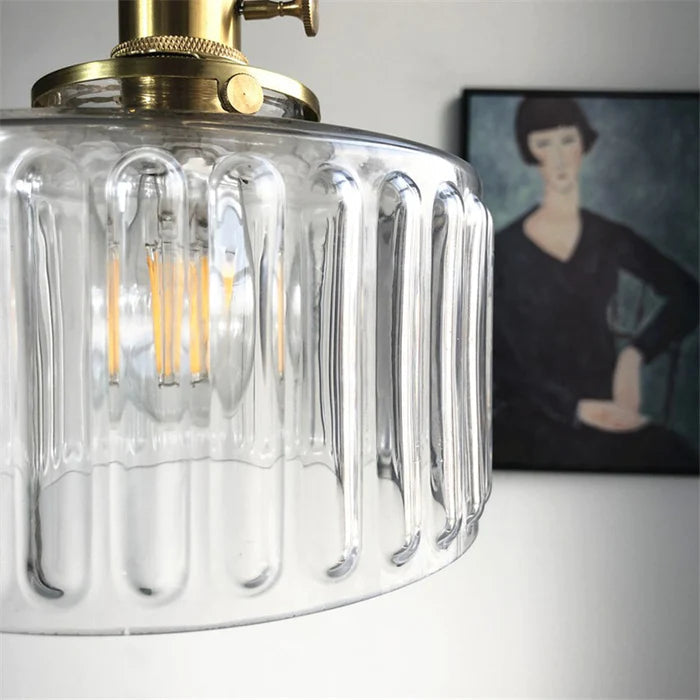 LUMINAIRE – Vintage Crystal Pendant Lamp