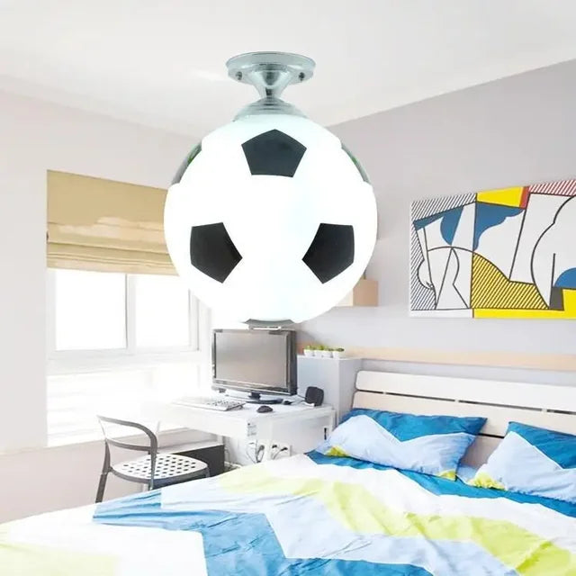 KICKLIGHT – Playful Football LED Ceiling Lamp