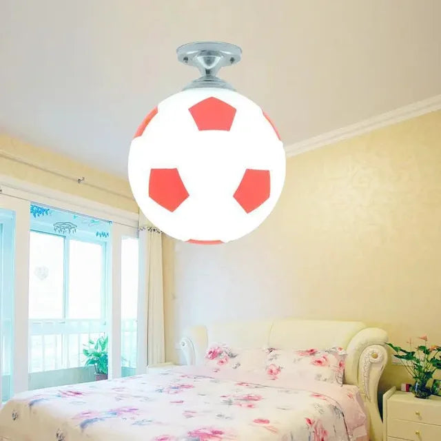 KICKLIGHT – Playful Football LED Ceiling Lamp