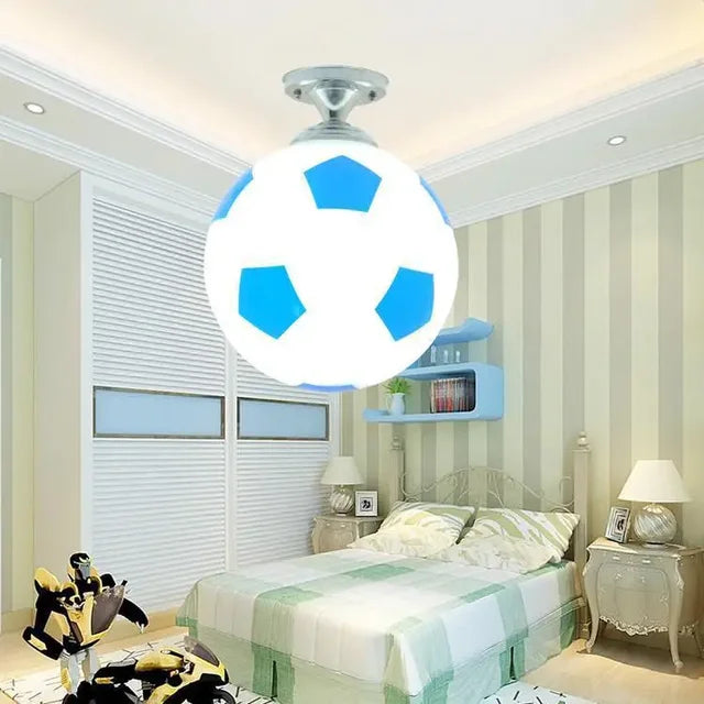KICKLIGHT – Playful Football LED Ceiling Lamp