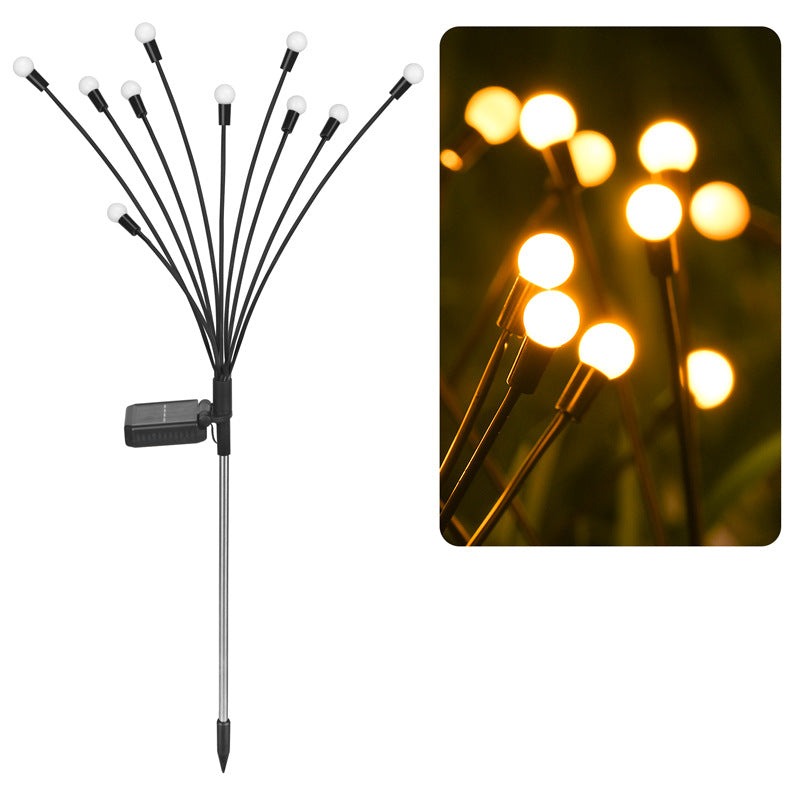 Enchanting Solar Firefly Garden Lights