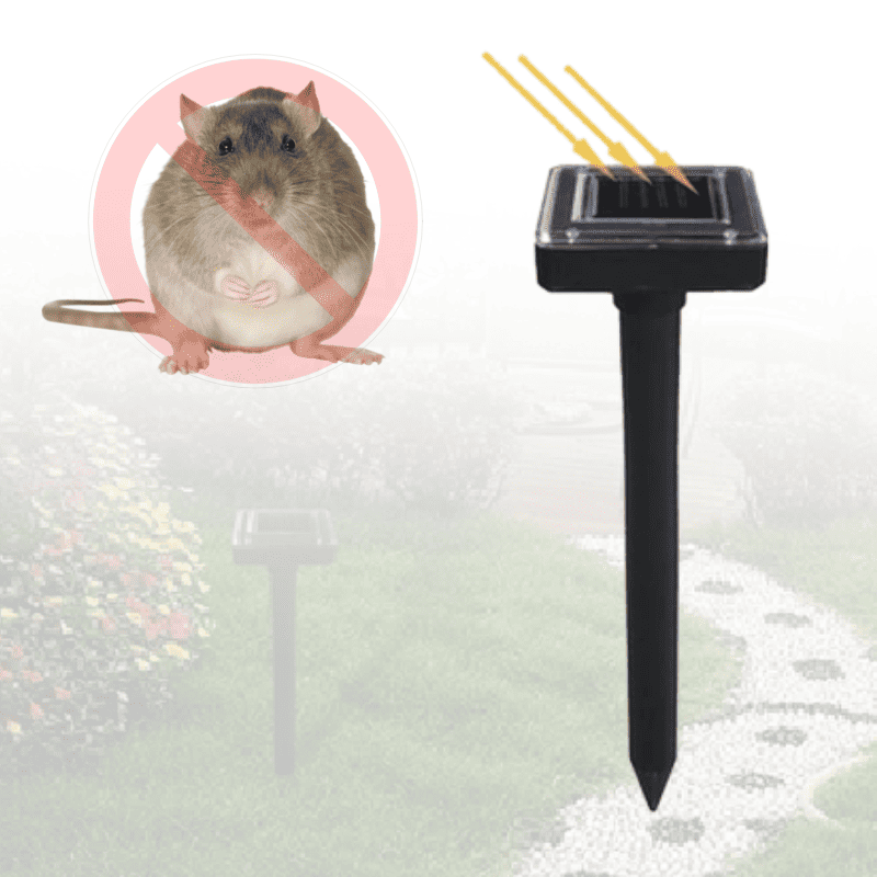 Ultrasonic Pest Control Spike for Gardens