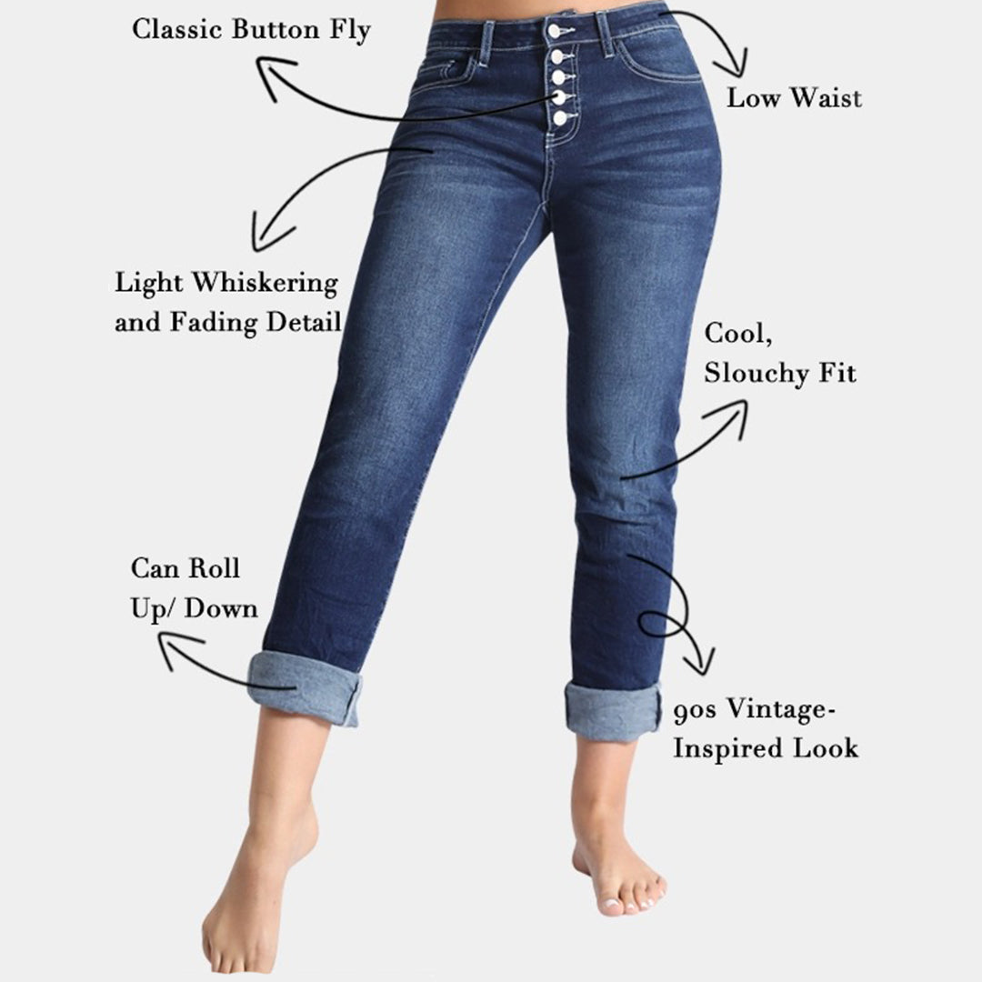 Stylish Women's Slim-Fit Comfortable Jeans