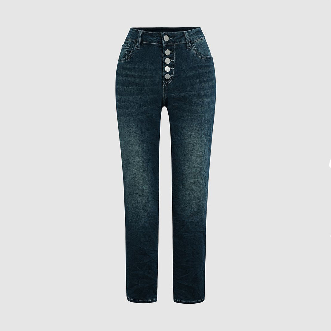 Stylish Women's Slim-Fit Comfortable Jeans