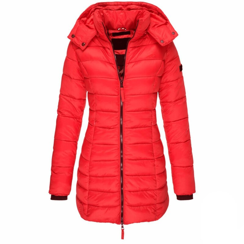 Cozy Women's Hooded Down Jacket