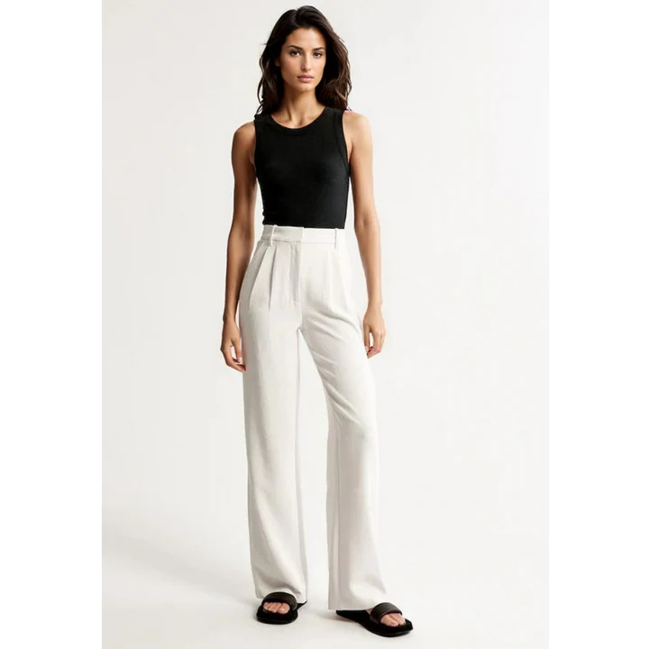 Tailored Wide-Leg Pants for Effortless Elegance