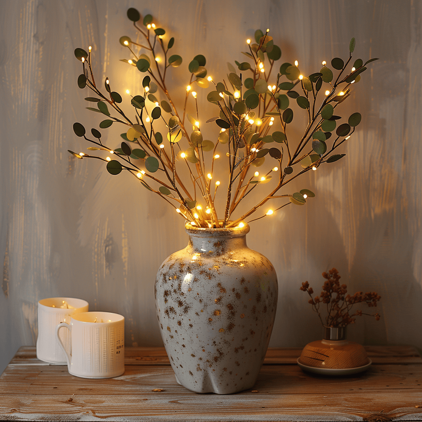 LUMINAIRE – Enchanting LED Olive Branch Decor