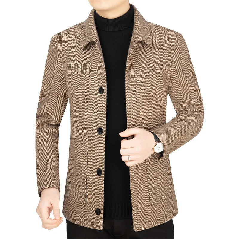 Elegant Cashmere-Wool Blazer for Modern Style