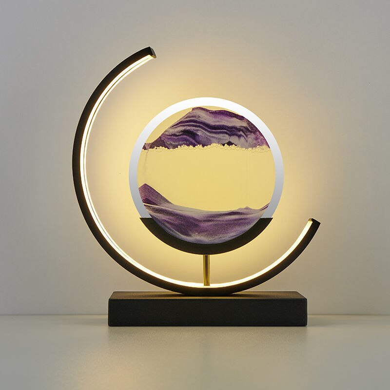SANDSCAPE – Dynamic 3D Sand Bowl Table Lamp