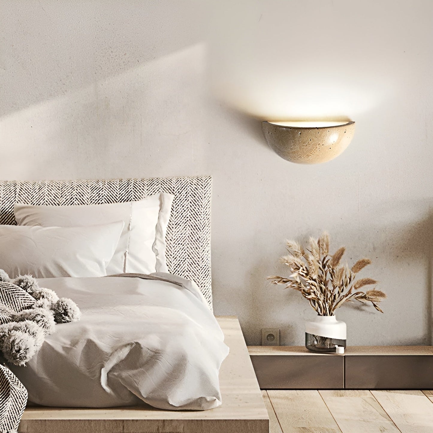 LUMINAIRE – Elegant Wabi-Sabi Wall Light