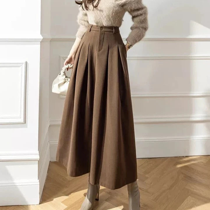 Elegant Wool Skirts for Every Occasion