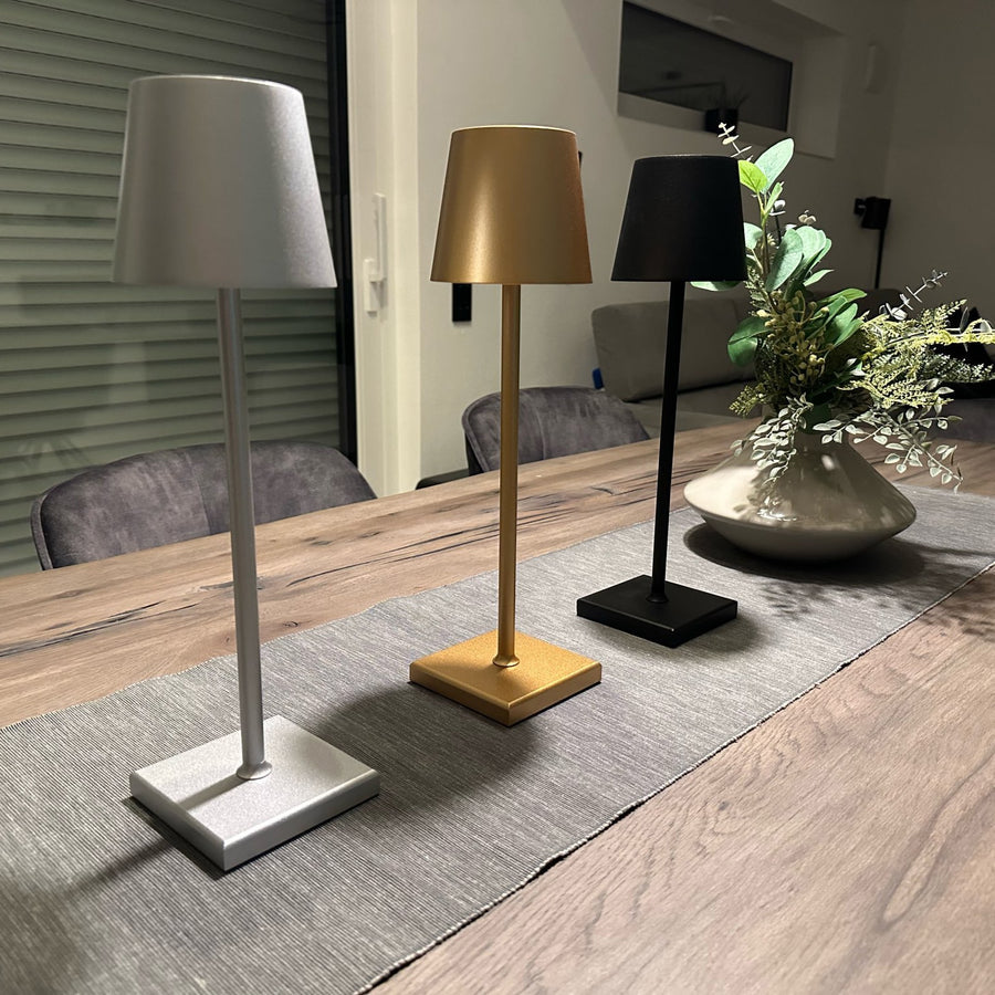 LUMINOUS – Elegant Wireless Rechargeable Table Lamp