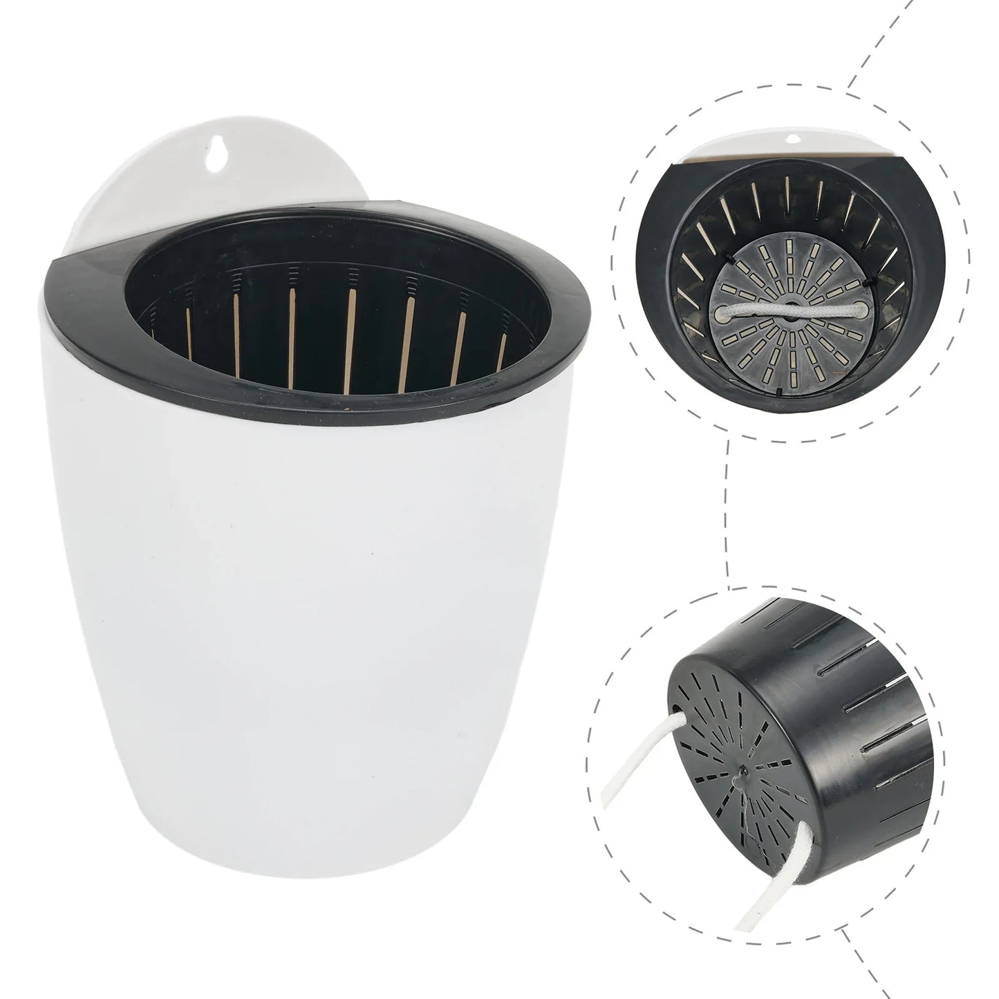 Effortless Self-Watering Wall-Mounted Plant Pot