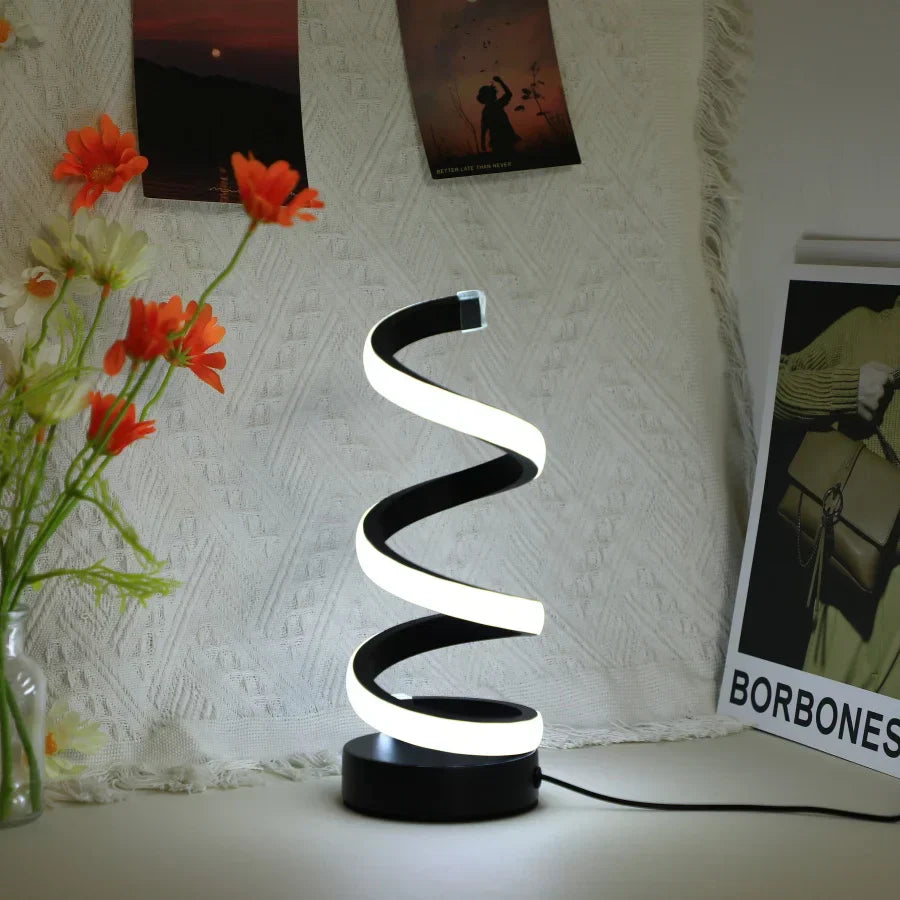 LUMINO – Modern S-Shaped Desk Lamp for Targeted Lighting