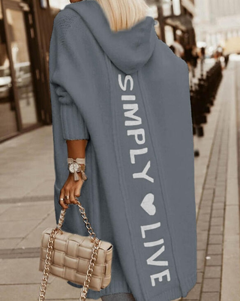 Stylish Full Sleeve Loose Coat for Comfort