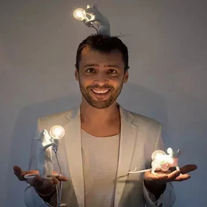 MOUSEY MAGIC – Playful Mouse Lamp for Any Room