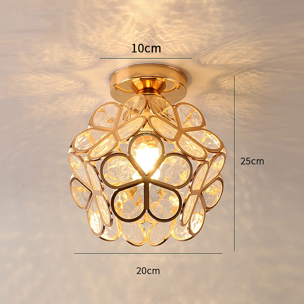 FLORA LUMINA – Elegant Floral Ceiling Light