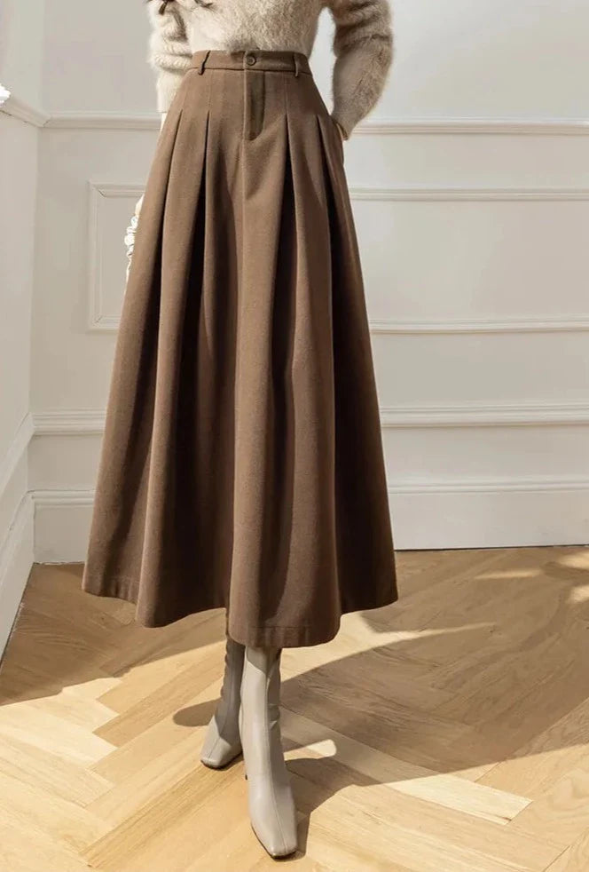 Elegant Wool Skirts for Every Occasion
