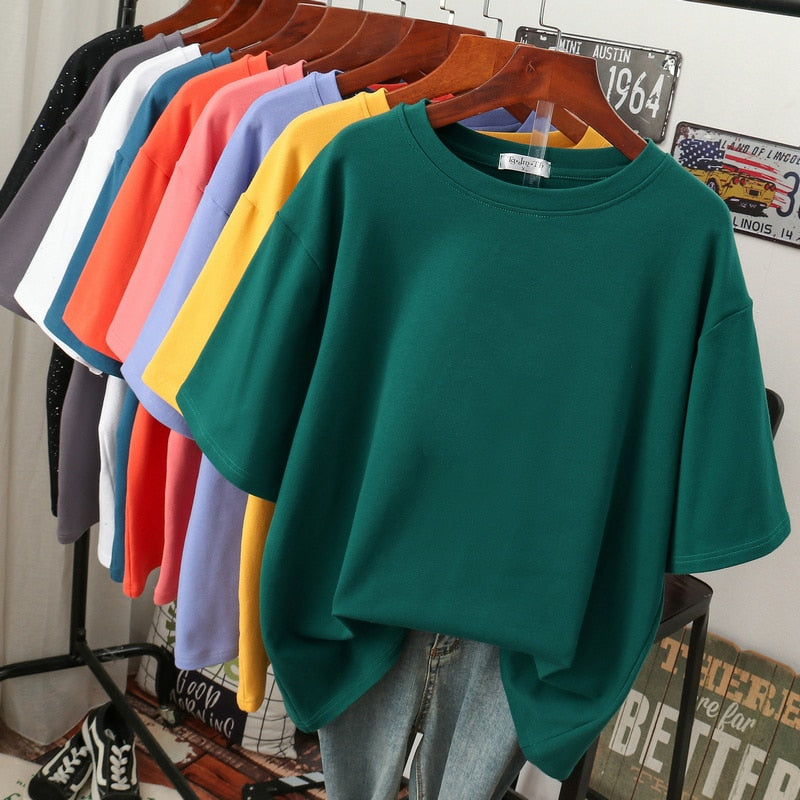 Cozy Cotton Plus-Size T-Shirt for Women