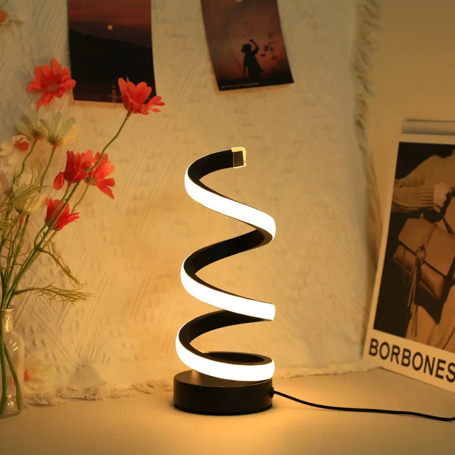 LUMINO – Modern S-Shaped Desk Lamp for Targeted Lighting
