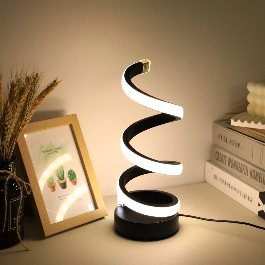 LUMINO – Modern S-Shaped Desk Lamp for Targeted Lighting