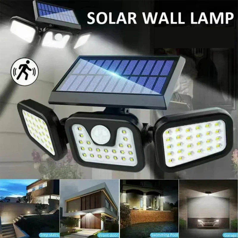 LUMINAIRE – Eco-Friendly Solar Wall Lamp
