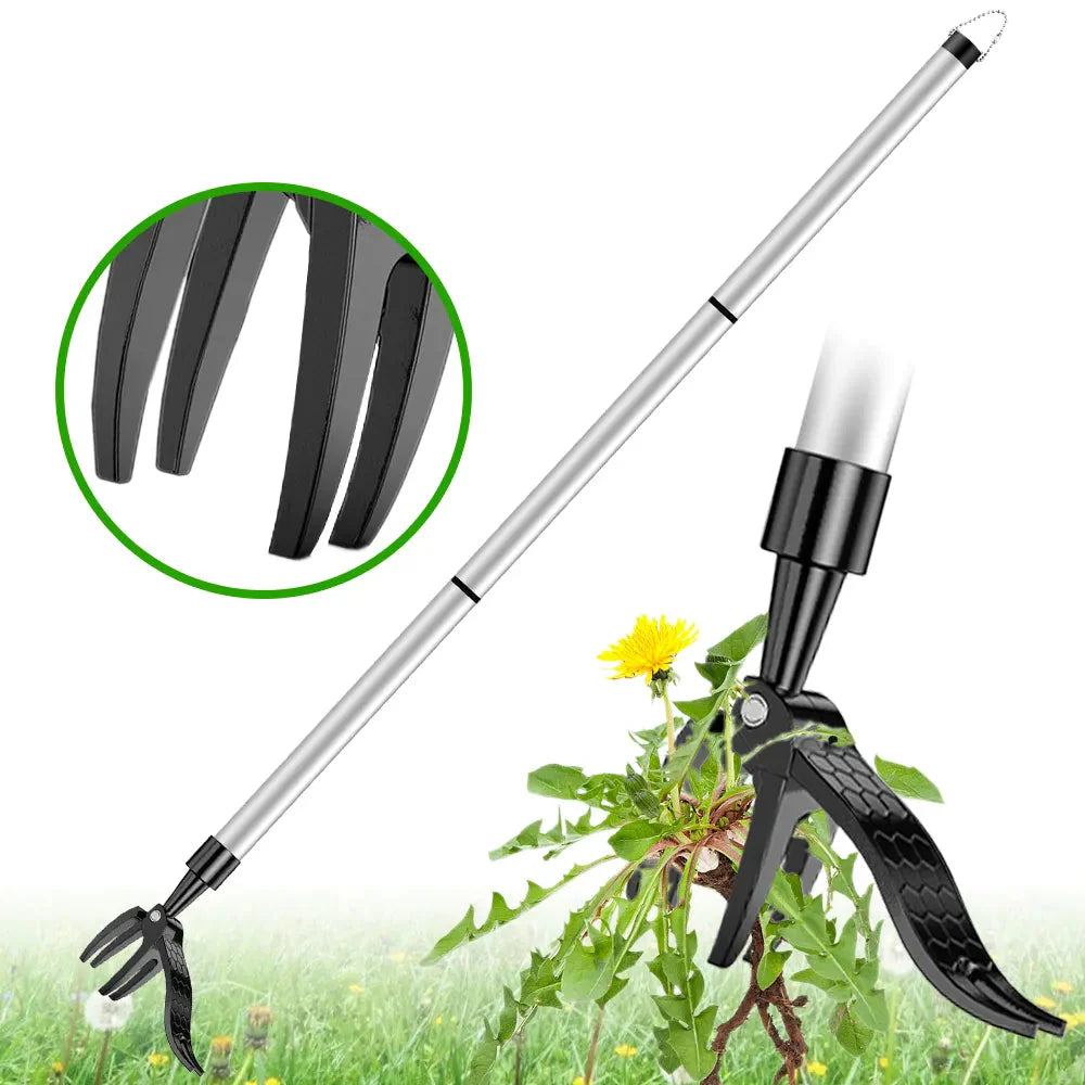 Ergonomic Weed Puller for Effortless Root Removal