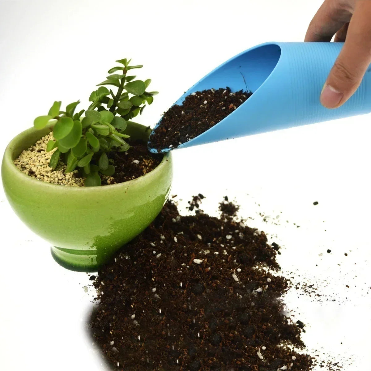 Ergonomic Plastic Planting Shovel for Easy Gardening