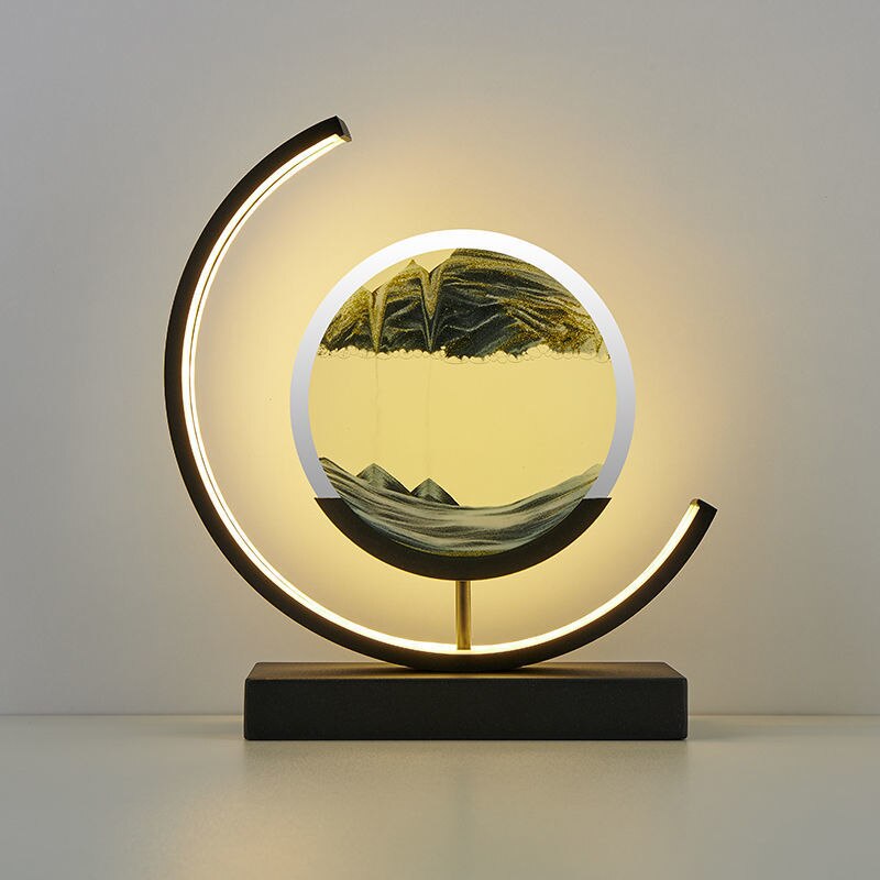 SANDSCAPE – Dynamic 3D Sand Bowl Table Lamp