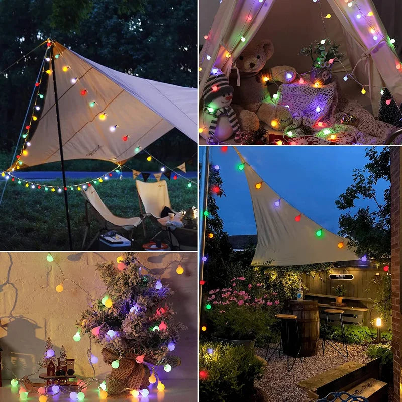 LUMINAIRE – Enchanting Solar-Powered Party Lights
