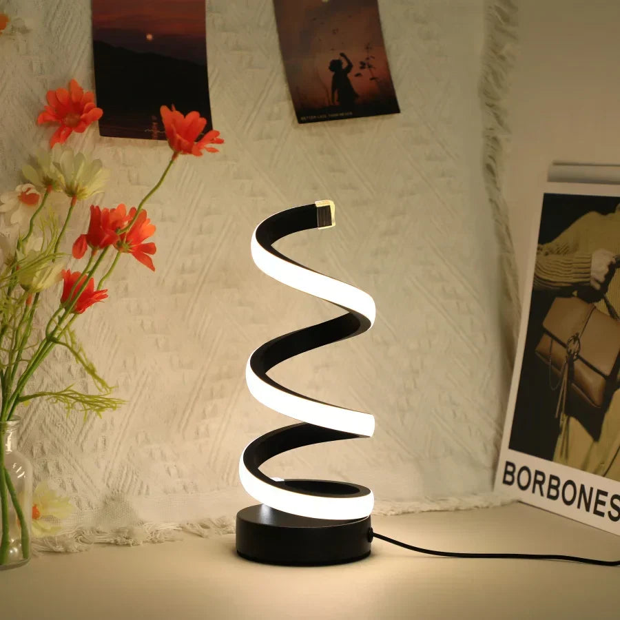LUMINO – Modern S-Shaped Desk Lamp for Targeted Lighting