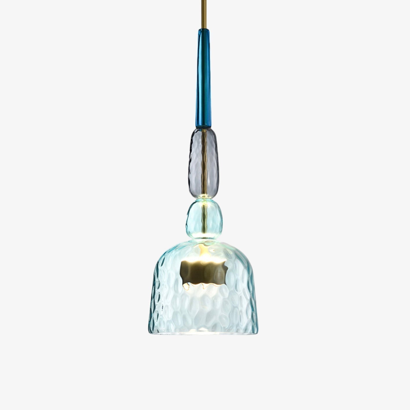 LUMINAIRE – Elegant Colored Glass Pendant Light