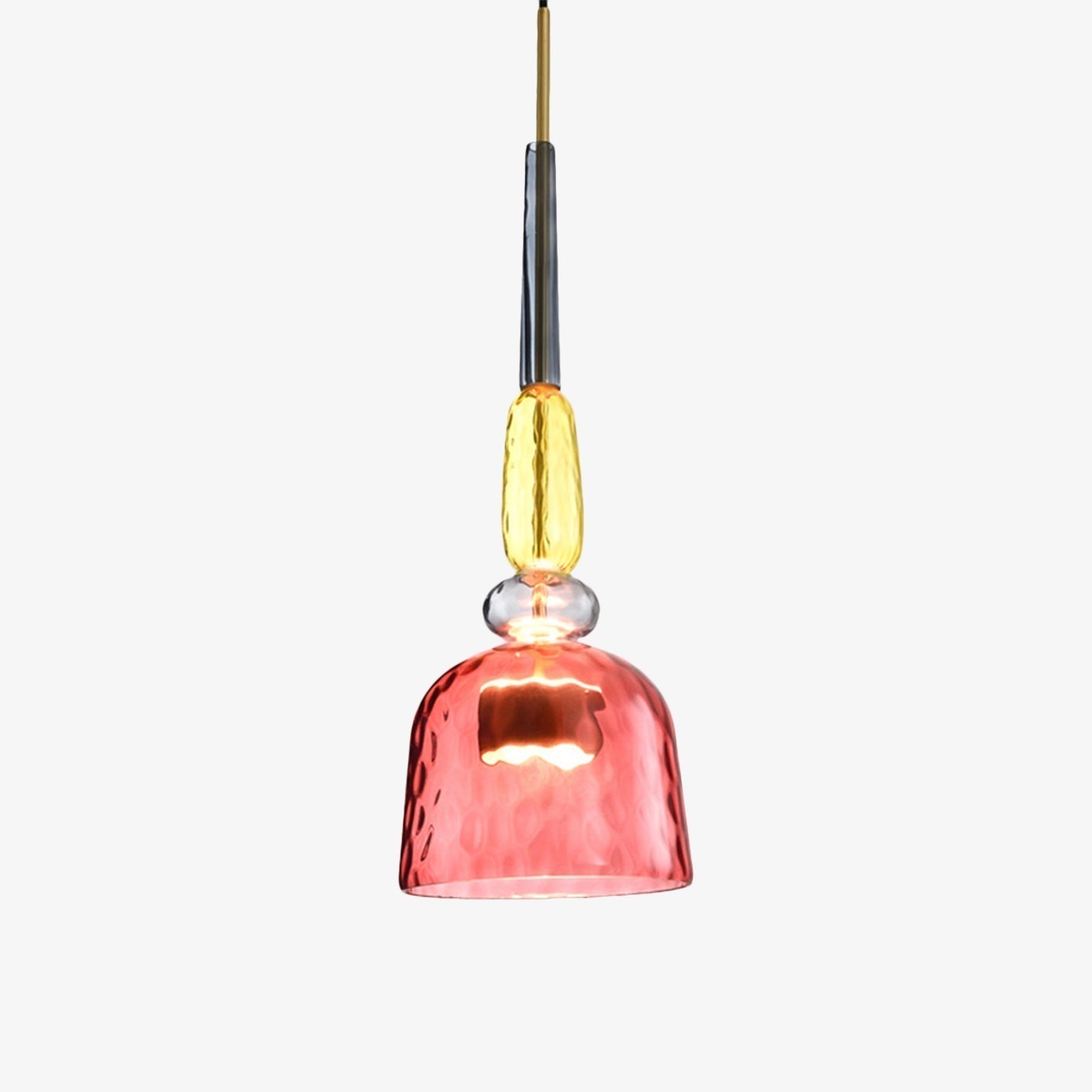 LUMINAIRE – Elegant Colored Glass Pendant Light