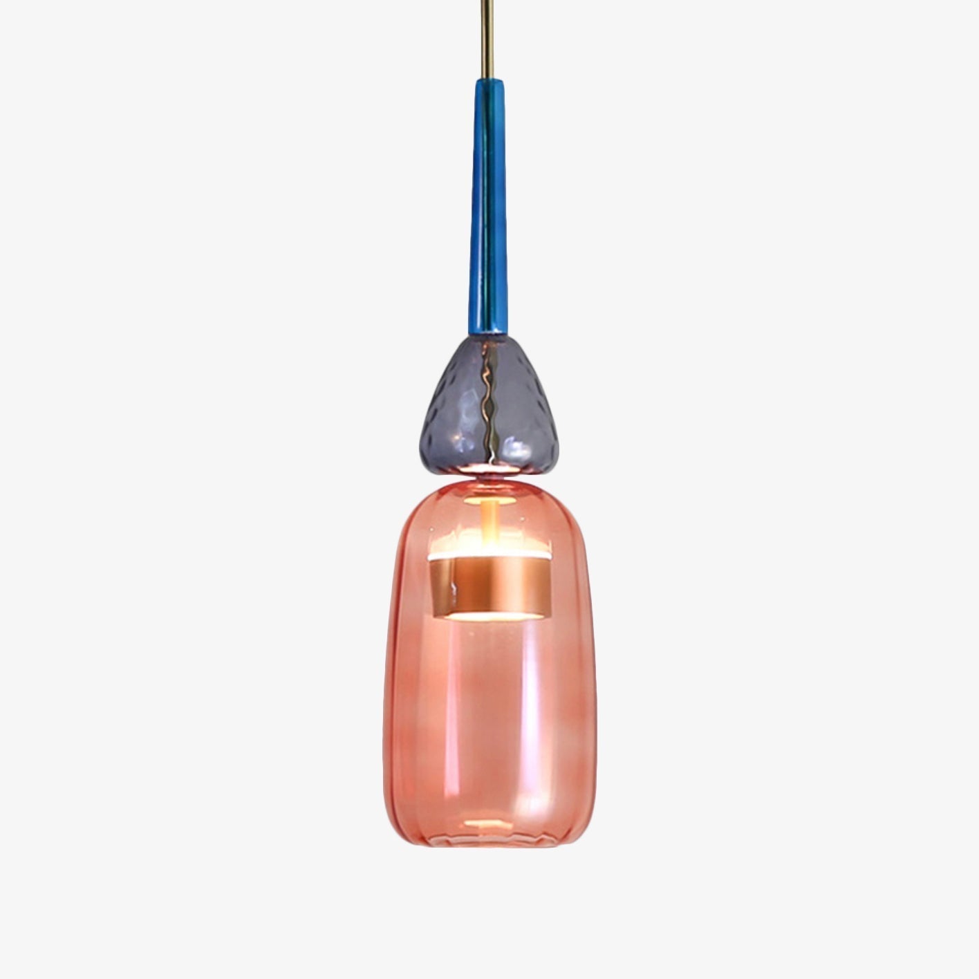 LUMINAIRE – Elegant Colored Glass Pendant Light