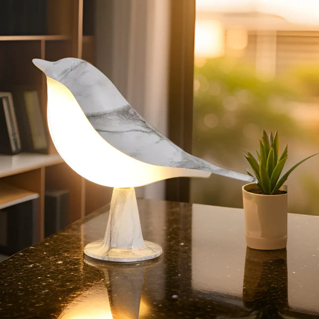 LUMINAIRE – Enchanting Touch-Control LED Bird Lamp