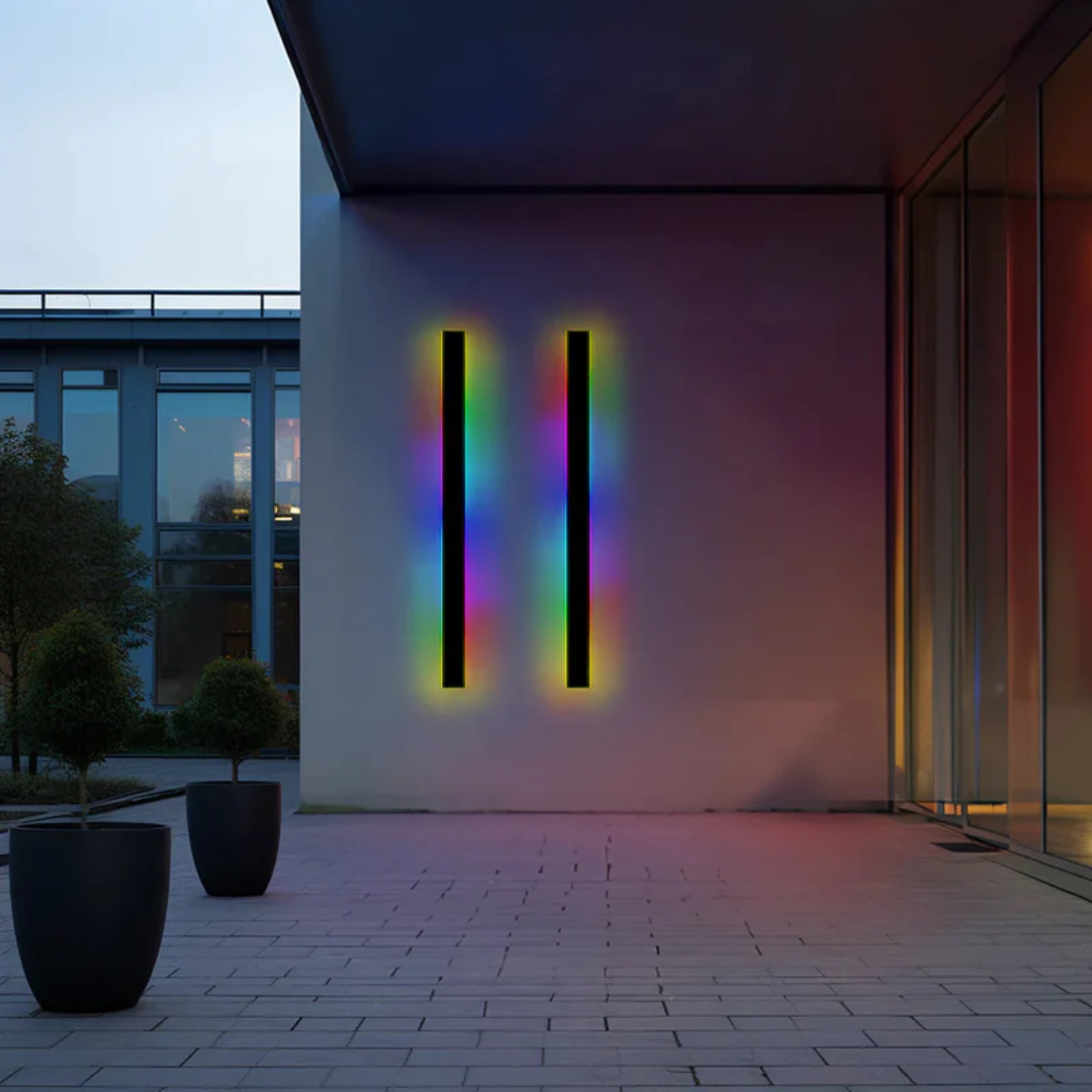 LUMINAIRE – Sleek Outdoor LED Wall Lamp
