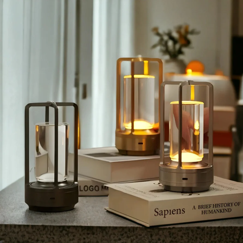 LUMINAIRE – Elegant Wireless LED Table Lamp