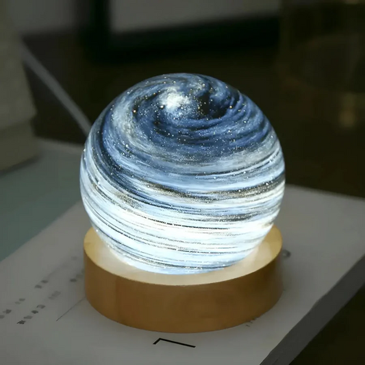 LUMINAIRE – Enchanting 3D Mini-Planet Lamp