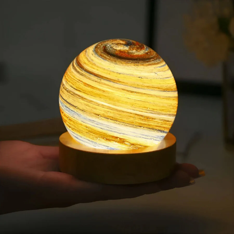 LUMINAIRE – Enchanting 3D Mini-Planet Lamp