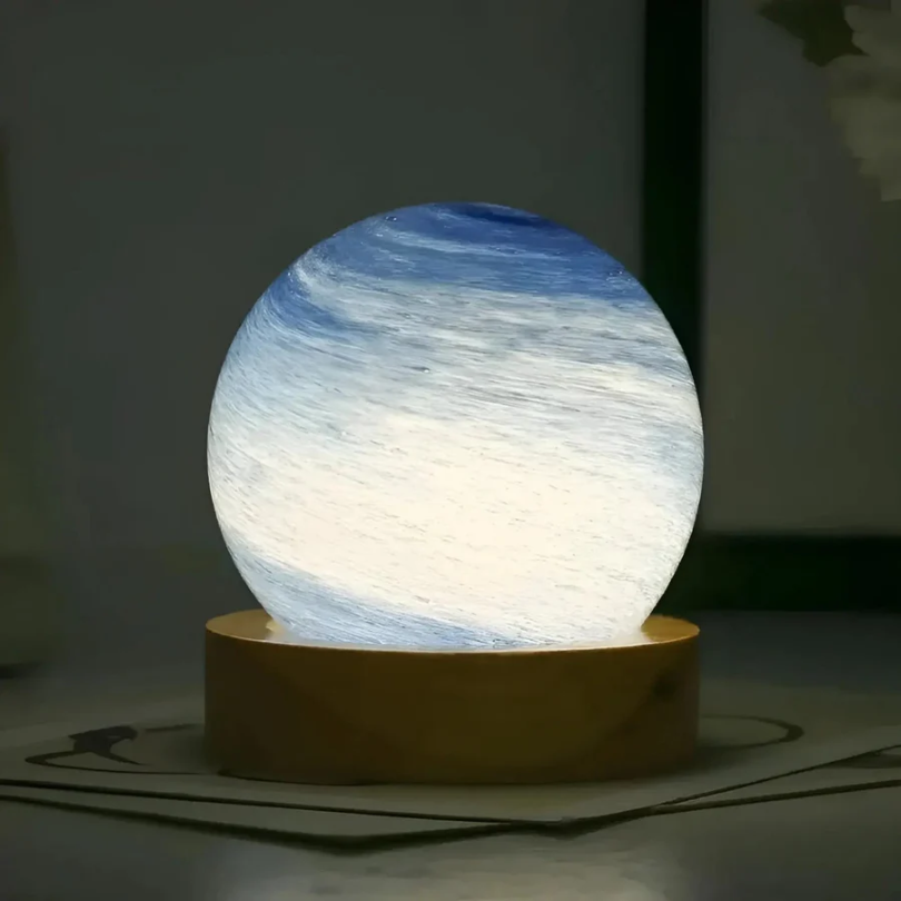 LUMINAIRE – Enchanting 3D Mini-Planet Lamp