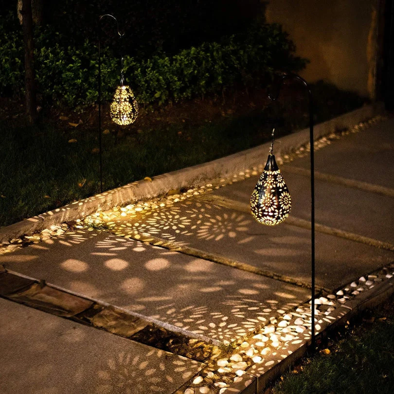 SOLARA – Elegant Solar-Powered Hanging Light