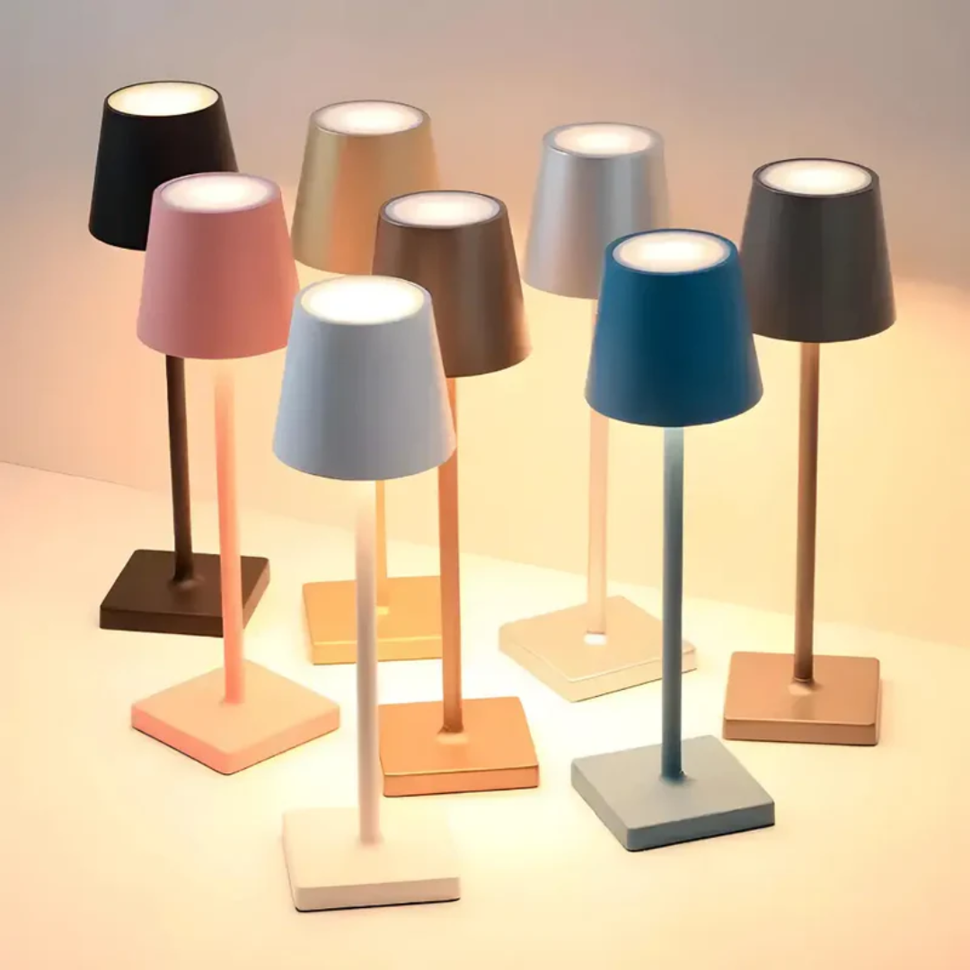 LUMINAIRE – Elegant Wireless Rechargeable Table Lamp
